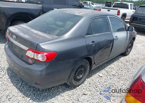 2012 Toyota Corolla L z USA, uszkodzony, nr VIN 2T1BU4EEXCC906367